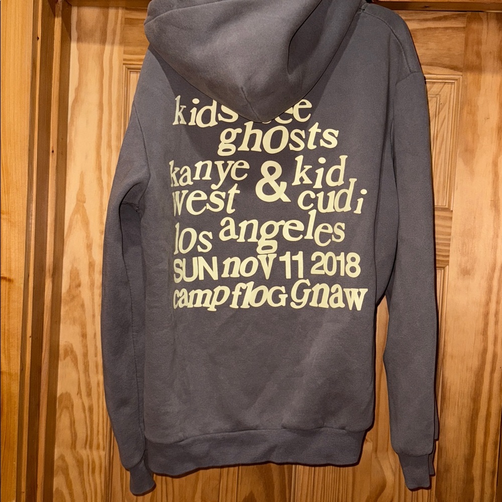 KIDS SEE GHOSTS CACTUS PLANT FLEA MARKET KSG HOODIE GLACIER